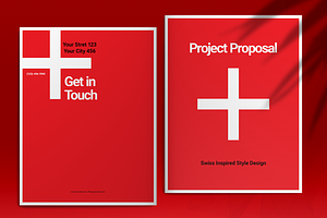 Swiss Style Proposal Template