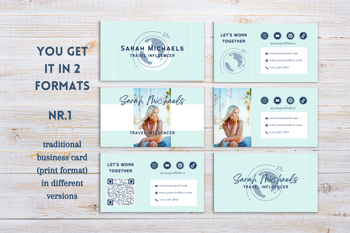 Travel Influencer Business Bundle, a Templates & Theme by Golden Horizons Studio (Photo 3 of 13)