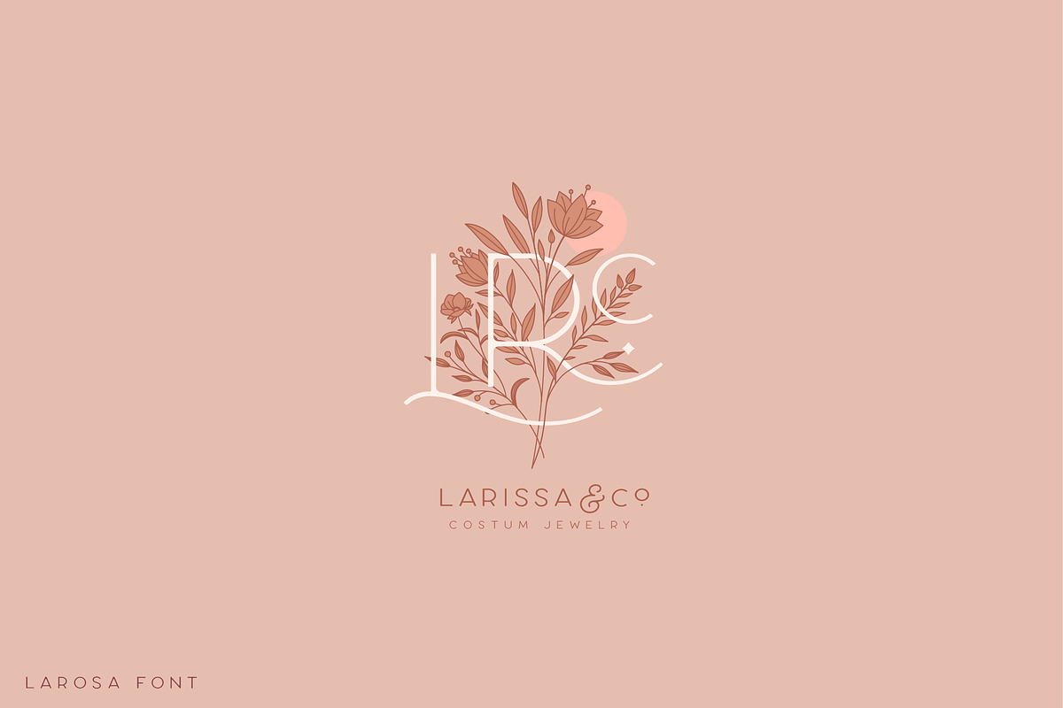 Larosa Sans Elegant Typeface, a Sans Serif Font by Kaligra.co (Photo 8 of 22)
