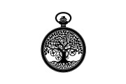 Steampunk Tree of Life Symbol Bundle, an Illustration by yasushie (Thumbnail 27 of 31)