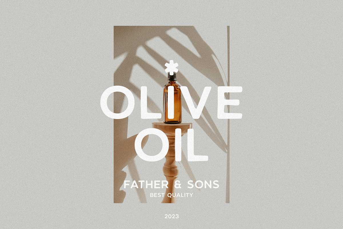 CITRUS GARDEN - vintage sans serif, a Sans Serif Font by Misha Sova (Photo 6 of 11)