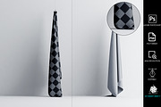 Hanging cloth mockup pack2, a Mockup by GraphicVil (Thumbnail 5 of 7)