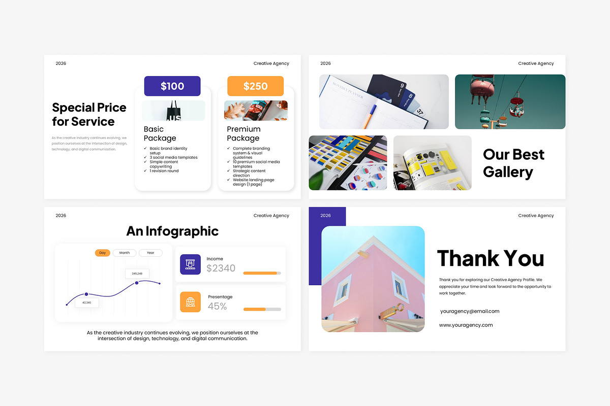 Creative Agency Profile Powerpoint, a Presentation Template by Eklip Studio (Photo 6 of 6)