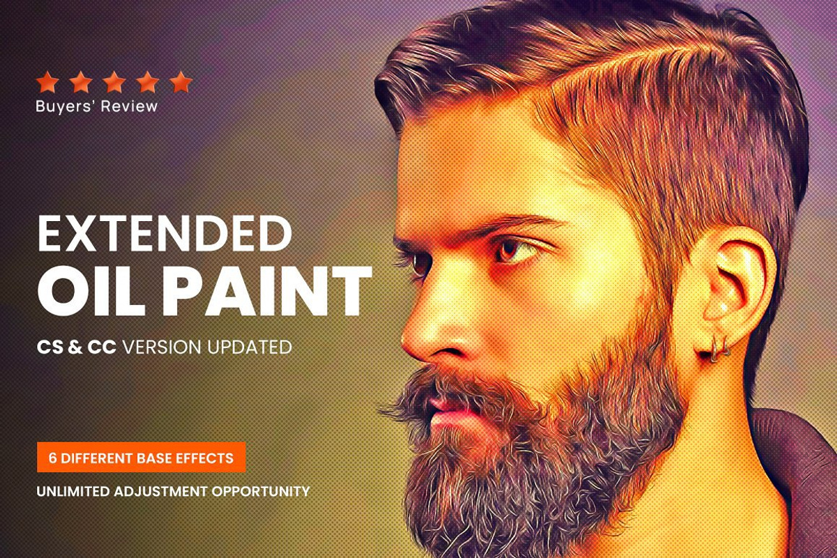 BUNDLE! 20 in 1 Oil Painting Effect, an Action Add-On by U_Design (Photo 17 of 22)