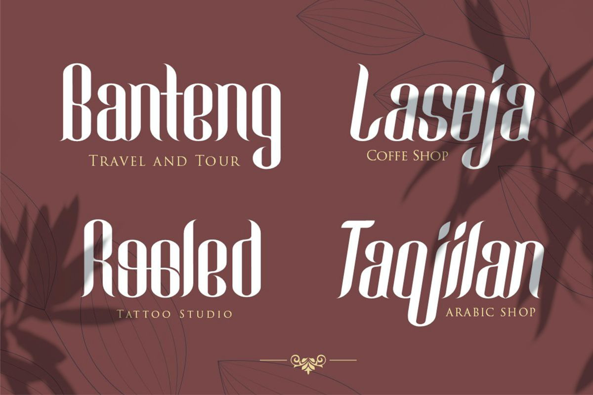 Looqie | Beauty Display Font, a Script Font by Gilar Studio (Photo 8 of 13)