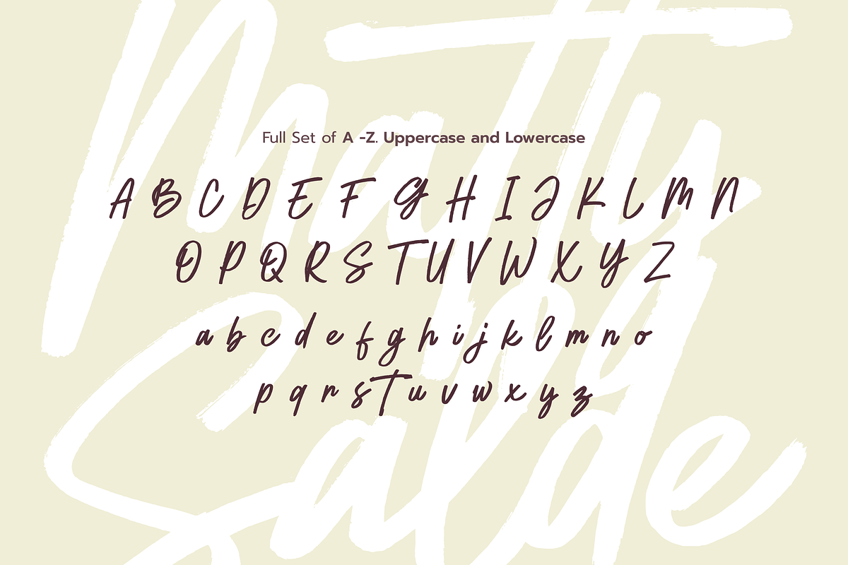 Matty Salde, a Script Font by Negara Studio (Photo 10 of 12)