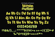 Lemon Mellow, a Handwritten Font by BBtypeStudios (Thumbnail 11 of 12)