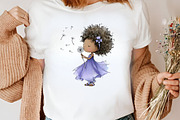 African American Girls Clipart, an Illustration by Canvas Craft (Thumbnail 6 of 7)