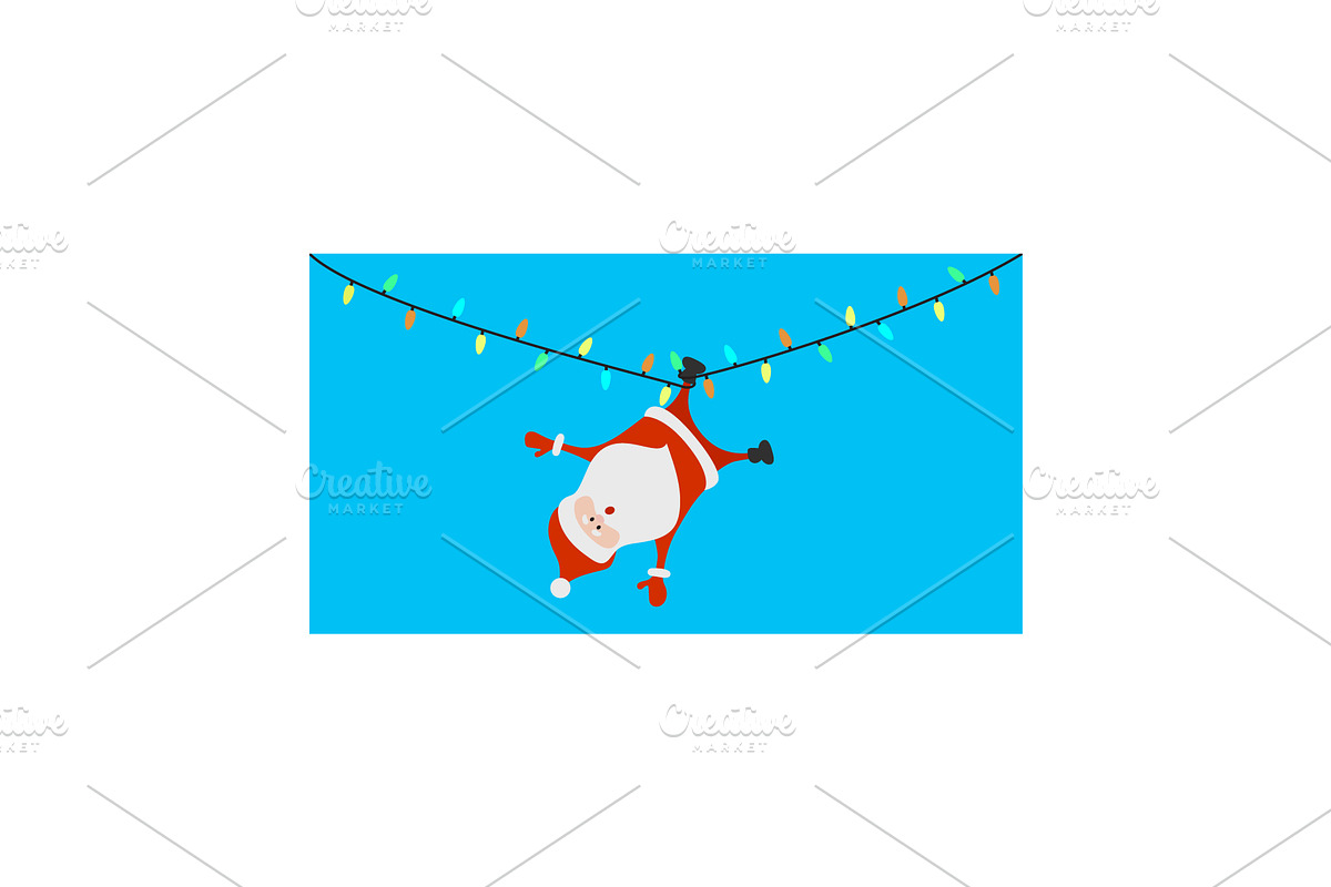 Merry Christmas Cards with Santa, a Social Media Template by Plaid4You (Photo 5 of 5)
