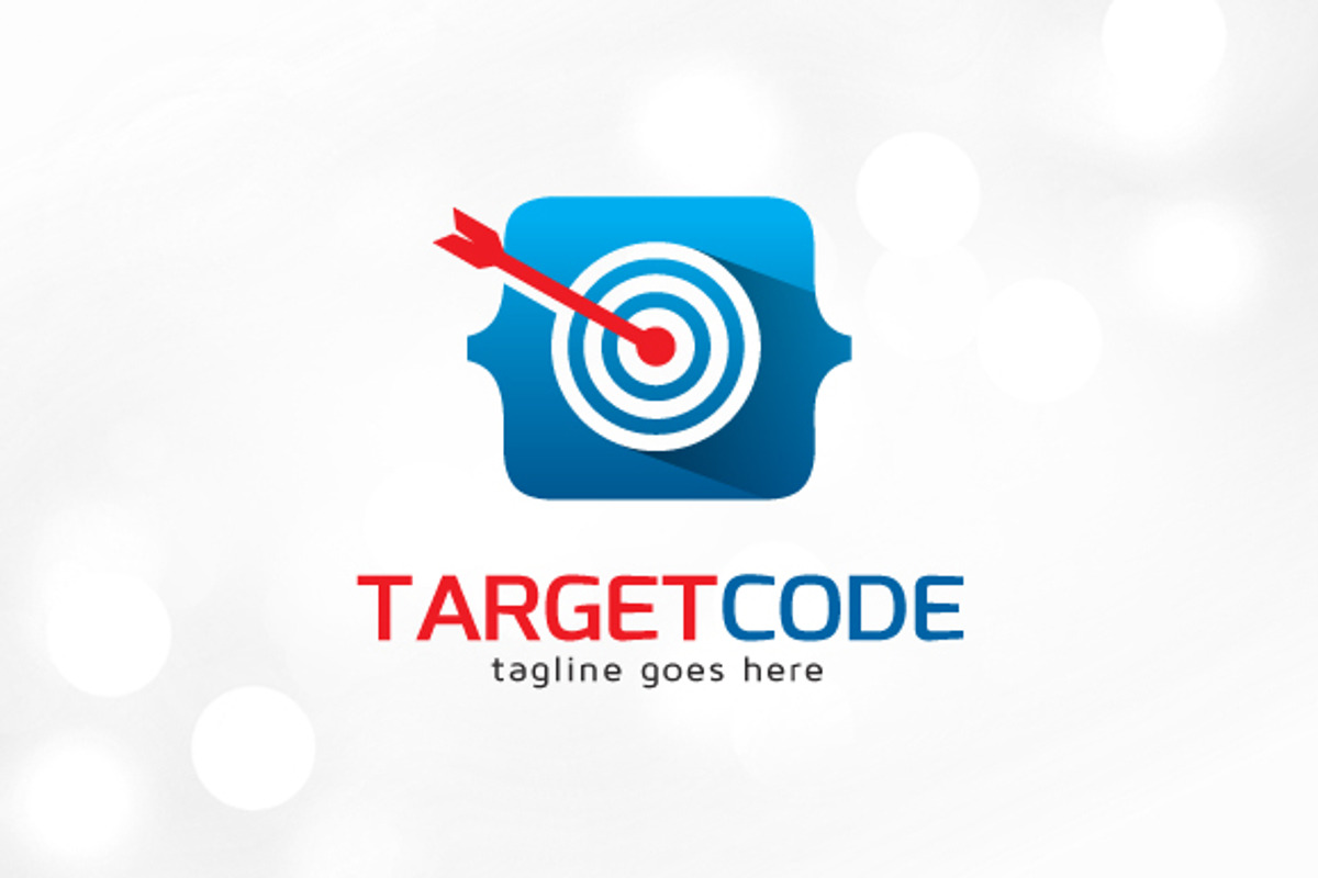 Target Code Logo Template, a Branding & Logo Template by gunaonedesign