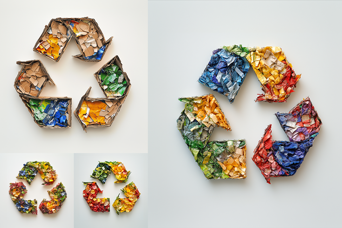 Recycling Loops, an Abstract Photo by Picturesque Stories (Photo 2 of 3)