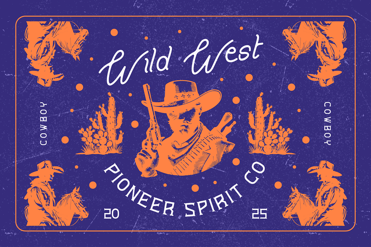 ZINFUNDEL - Retro Font Duo, a Font by Rightwheels (Photo 3 of 9)