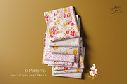 Retro Summer patterns & clip arts, a Pattern Graphic by PaperJamLab (Thumbnail 4 of 12)