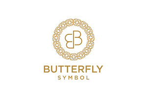 Letter B Butterfly Logo Design, a Branding & Logo Template by Buqancreative
