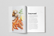 Fish&Seafood Recipe Book, a Magazine Template by SonaGeciova (Thumbnail 3 of 17)