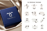 Zodiac signs, Zodiac constellations, an Illustration by DysenkaArt (Thumbnail 4 of 5)