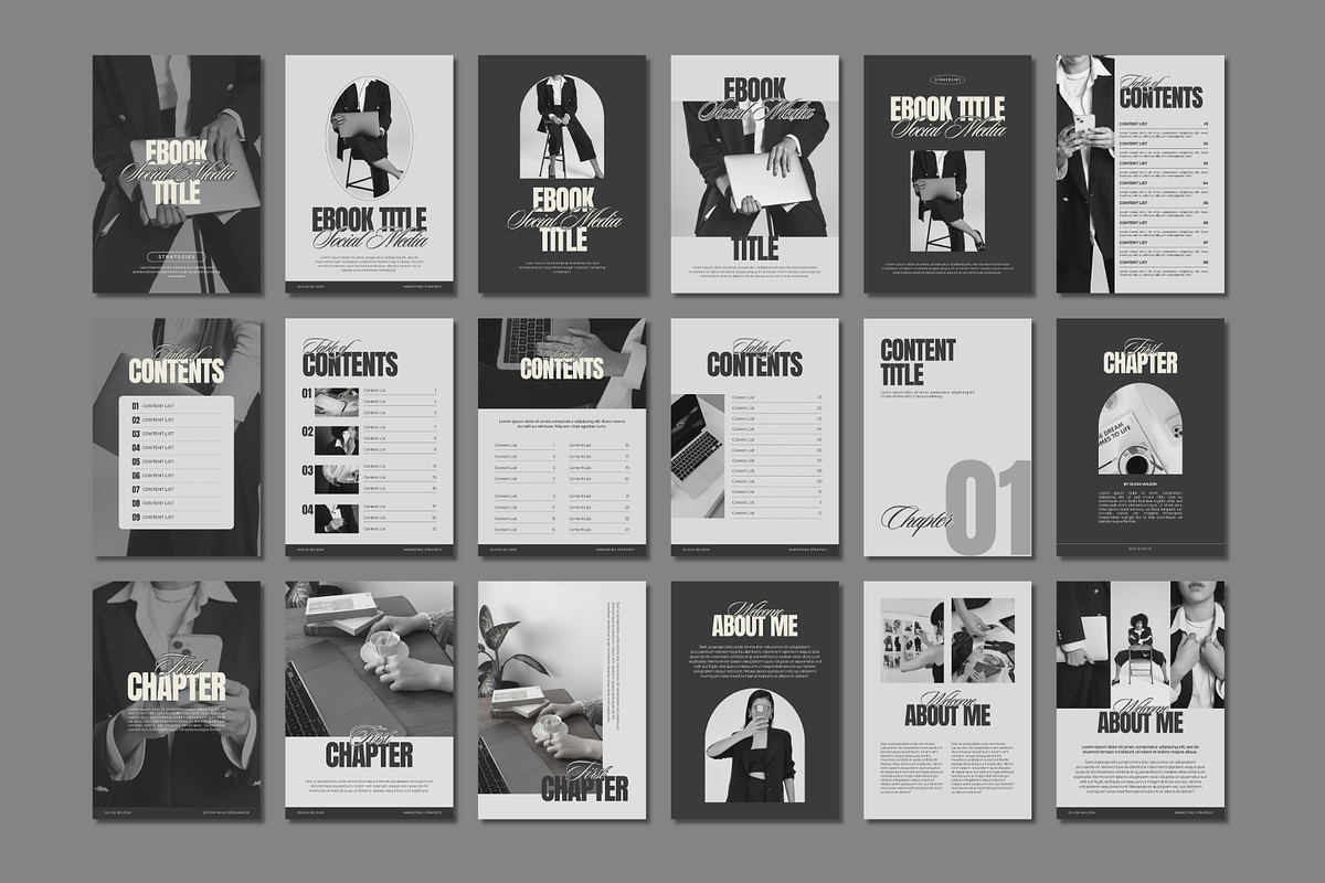 Ebook Workbook Canva Template, a Marketing Template by MiavoDesign (Photo 5 of 6)