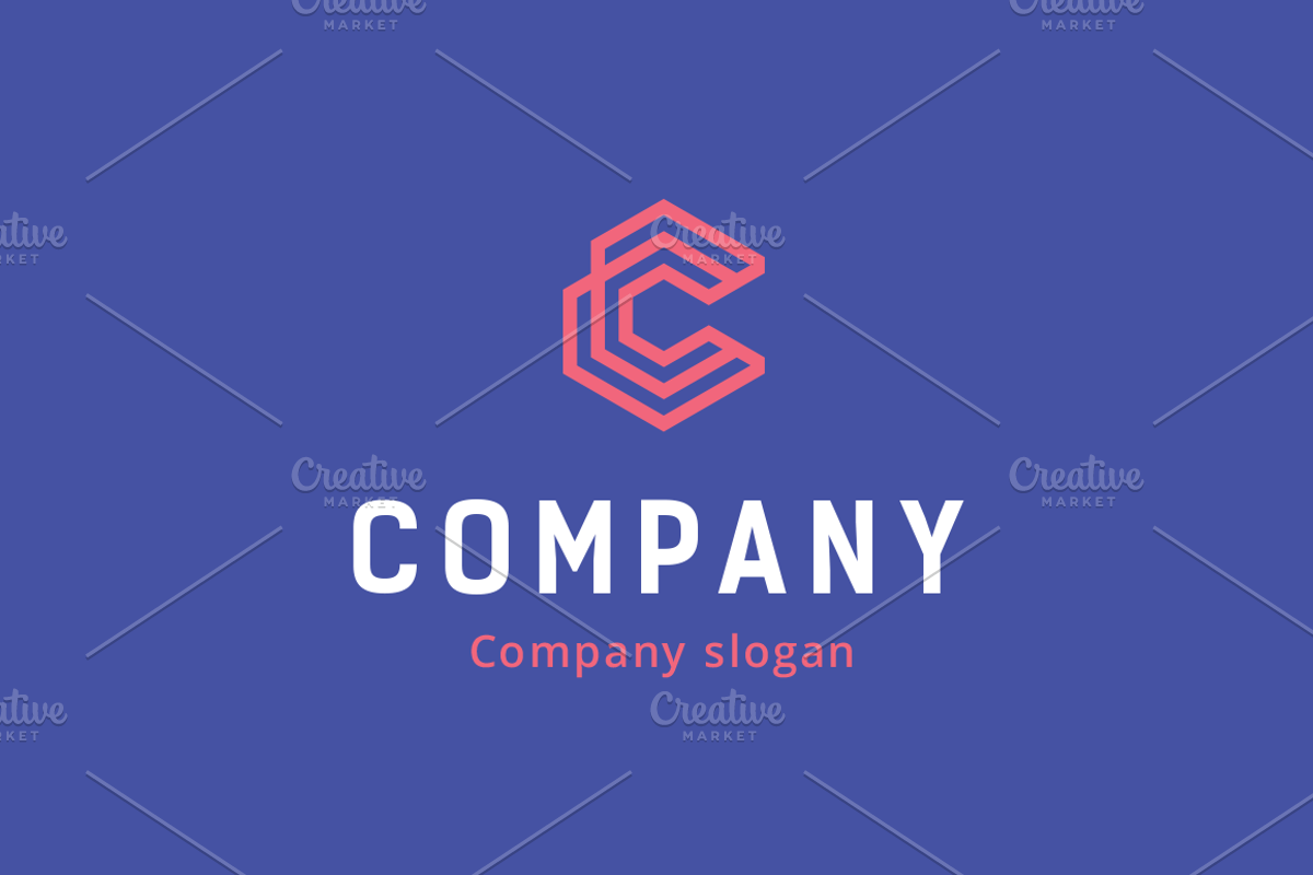 Company (Letter C Logo), a Branding & Logo Template by Vepix (Photo 1 of 7)