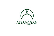 Mosque Logo Template, a Branding & Logo Template by mesuka (Thumbnail 2 of 2)