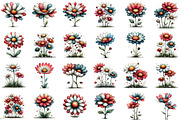 Whimsical Spring Chamomile Flower Pn, an Illustration by Sublimation Artist (Thumbnail 3 of 7)