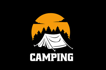 Camping Vector Art Illustration