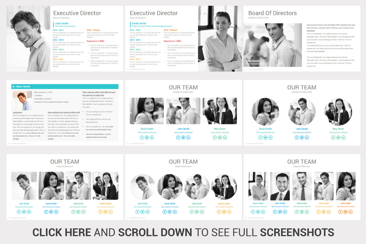 Investors PowerPoint Pitch Decks, a Presentation Template by SlideSalad (Photo 13 of 52)
