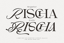 Rischa Unique Luxury Serif