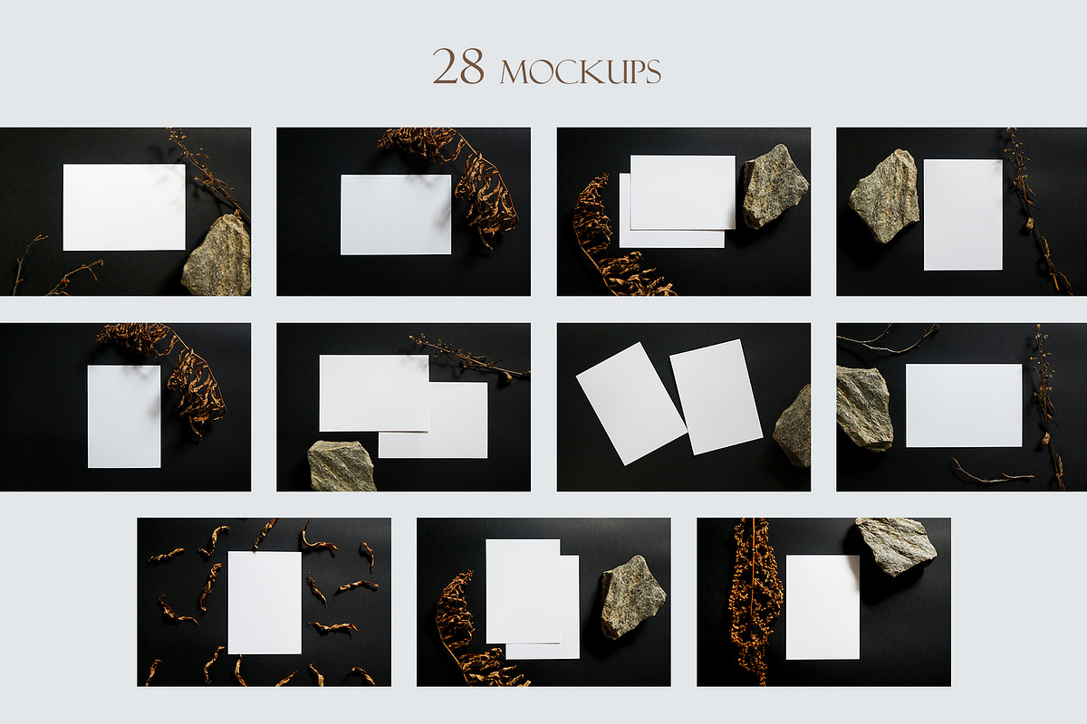 Dark Autumn Photo Mockups Bundle, a Product Mockup by NataliArkushArt (Photo 6 of 10)