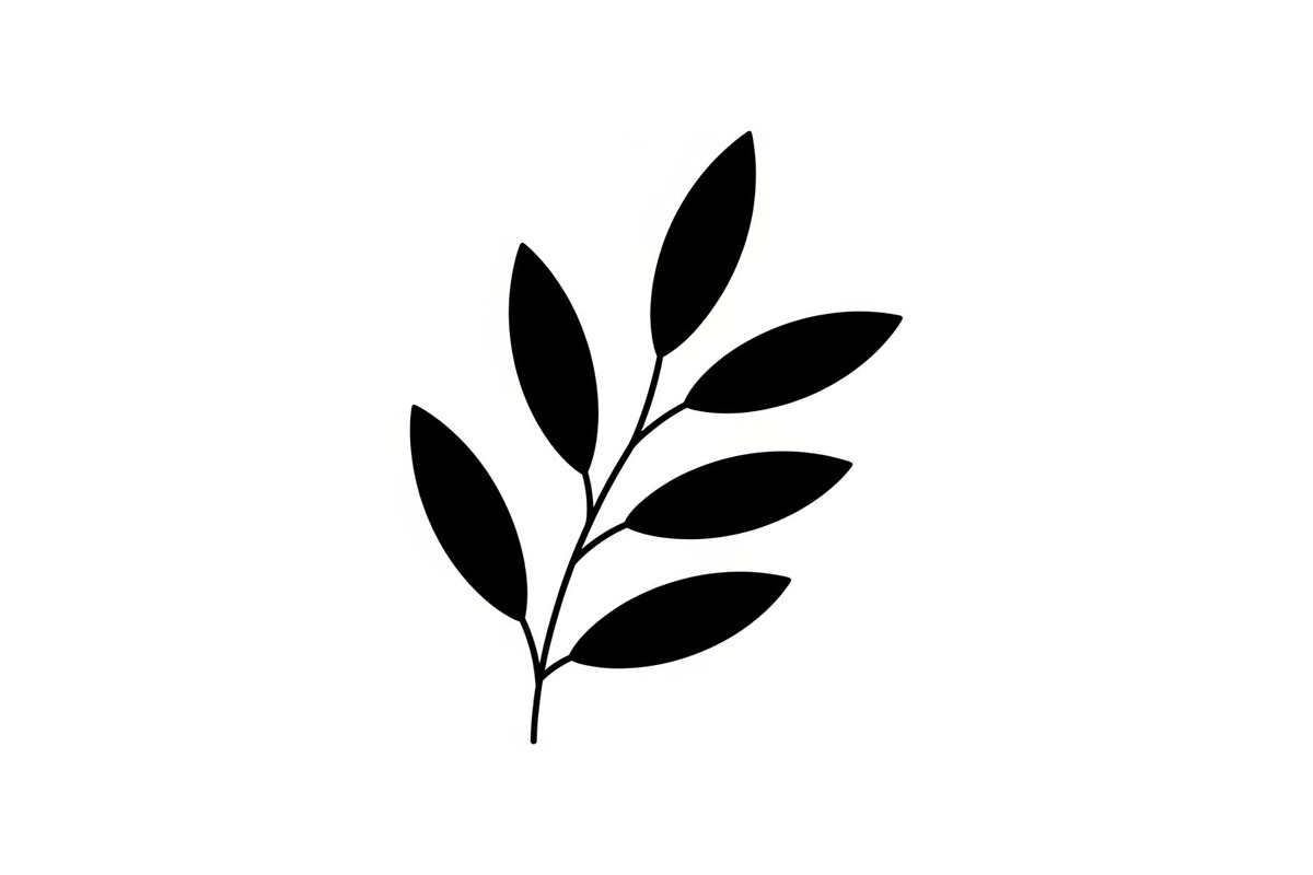 Botanical Leaf Silhouette Bundle, an Illustration by Creativeshirt (Photo 51 of 51)