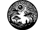 Whimsical Nature Cut Bundle, an Object Graphic by abu67222 (Thumbnail 12 of 13)