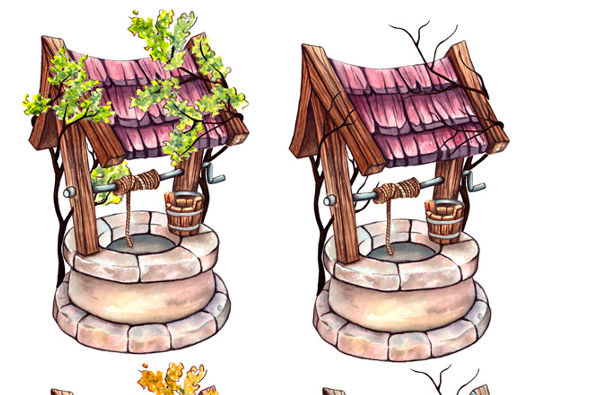 Watercolor house environment, an Illustration by Verlena's Corner (Photo 6 of 7)