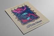 Drowned Guitar Hand Drawn Flyer, a Flyer Template by ashenterprise (Thumbnail 1 of 4)