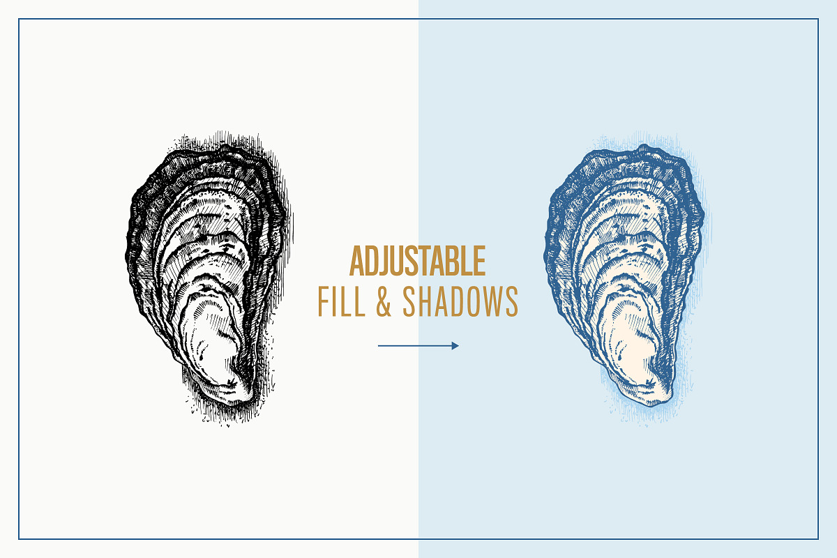 Vector Seashells Set + Bonus, a Food Illustration by Well Rock Designs (Photo 3 of 8)