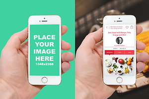 iPhone6 Mockup-Changeable Background