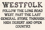 WestFolk | Hand Crafted Font, a Handwritten Font by Madeline ODonoghue Design (Thumbnail 10 of 10)