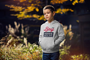 Boy Hoodie Mock-Up, a Hoody Mockup by PuneDesign (Thumbnail 4 of 5)