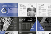 Annual Report Landscape Brochure Tem, a Brochure Template by BrandPacks (Thumbnail 3 of 4)