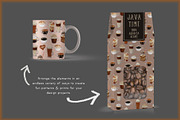 Coffee Drinks and Desserts Clip Art, a Food Illustration by Cynthia Arre (Thumbnail 4 of 7)