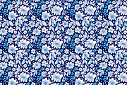 Blue, white and navy, a Pattern Graphic by Anya-D (Thumbnail 3 of 7)