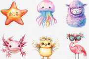 Squishmallow Animals Sublimation, an Illustration by Black Bird Studio (Thumbnail 3 of 6)