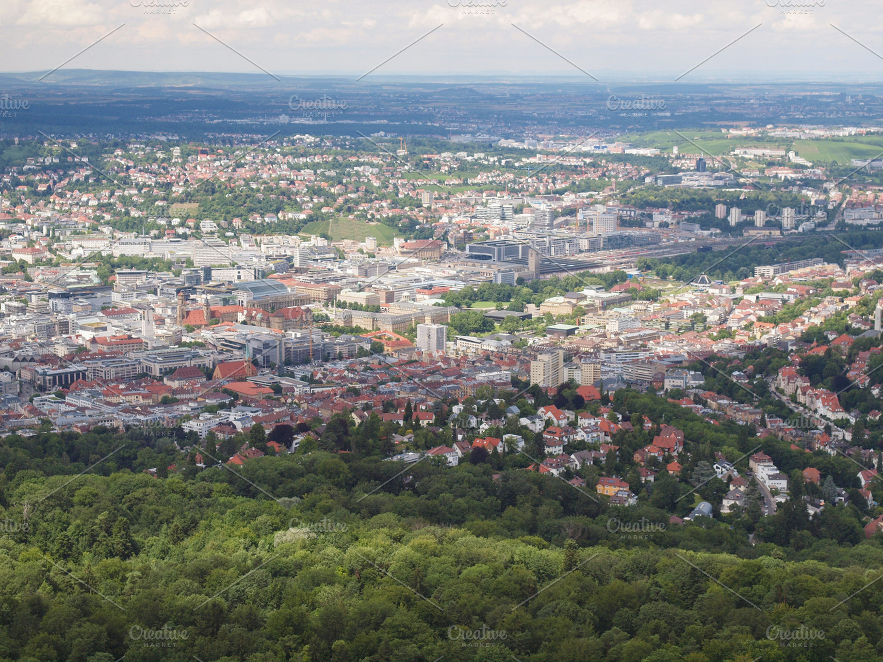 Stuttgart Containing Stuttgart Germany And Aerial