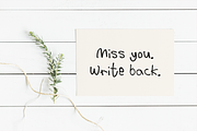 Mix Penfriend - Natural Handwriting, a Handwritten Font by Mix Fonts (Thumbnail 5 of 9)