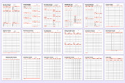 2025-26 Budget Planner Bundle Canva, a Stationery Template by Mustafiz (Thumbnail 3 of 5)