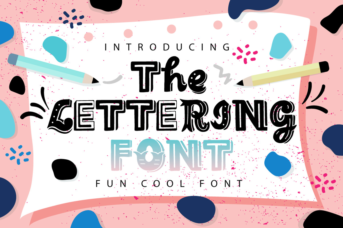 The Lettering Font