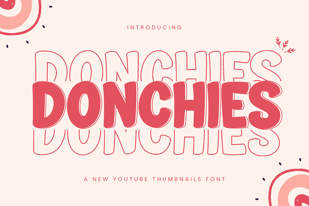 Donchies - Thumbnails Font, a Sans Serif Font by Flawless And Co (Photo 1 of 10)