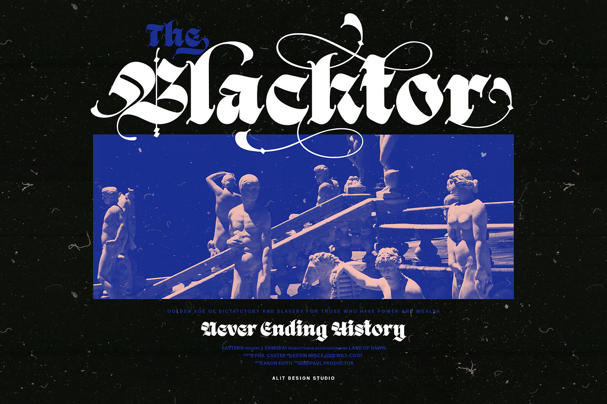 Black Great Typeface, a Blackletter Font by alit design (Photo 3 of 20)