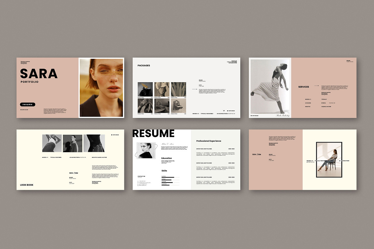 SARA | Portfolio Template, a Presentation Template by Studio Industry (Photo 12 of 13)