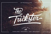 The Trickster Font Duo + extras, a Script Font by BlackCatsMedia (Thumbnail 1 of 6)