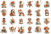 Funny Spring Fairy Clipart, an Illustration by designcity5 (Thumbnail 2 of 5)