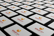 Gradient Modern Gold Fish Logo, a Branding & Logo Template by Artnivora.Std (Thumbnail 4 of 4)